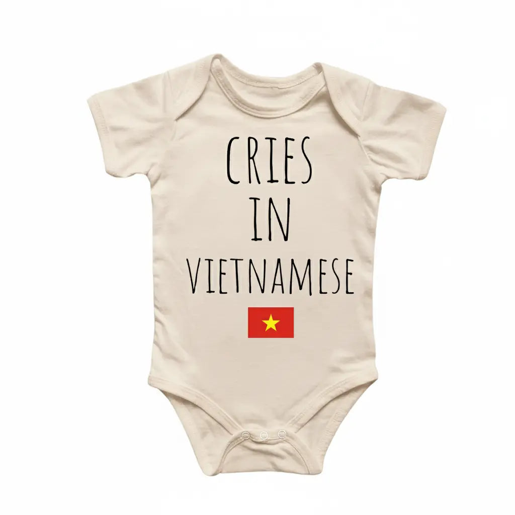 Vietnam Vietnamese Newborn Gift Baby Onesie® Bodysuit