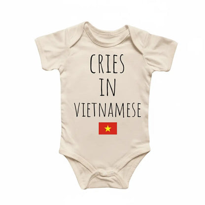Vietnam Vietnamese Newborn Gift Baby Onesie® Bodysuit