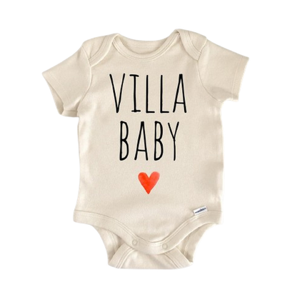 Villa Vacation Tropical Newborn Baby Onesie® Bodysuit