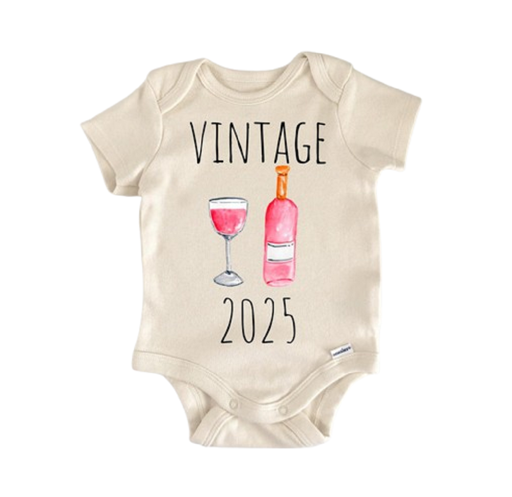 Vineyard Wine Grapes Newborn Baby Onesie® Bodysuit
