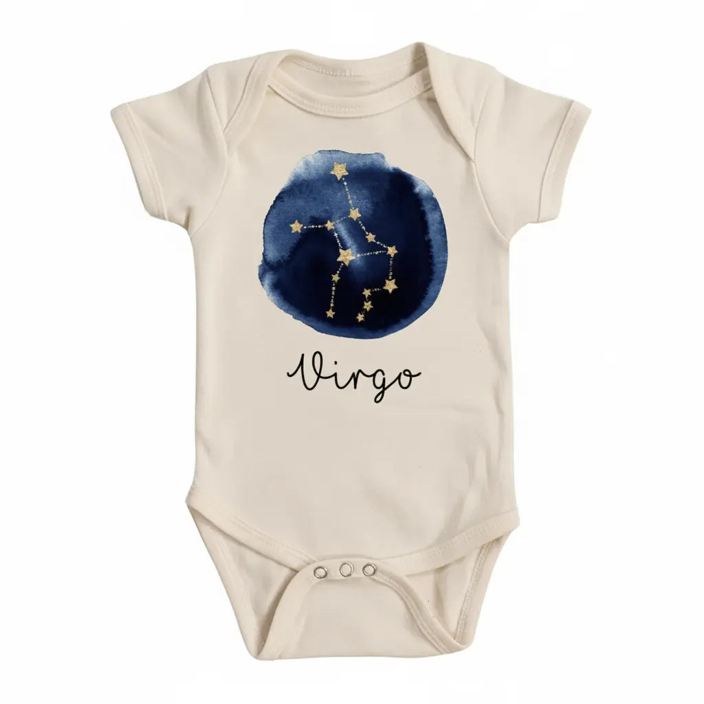 Virgo Zodiac Newborn Baby Onesie® Bodysuit