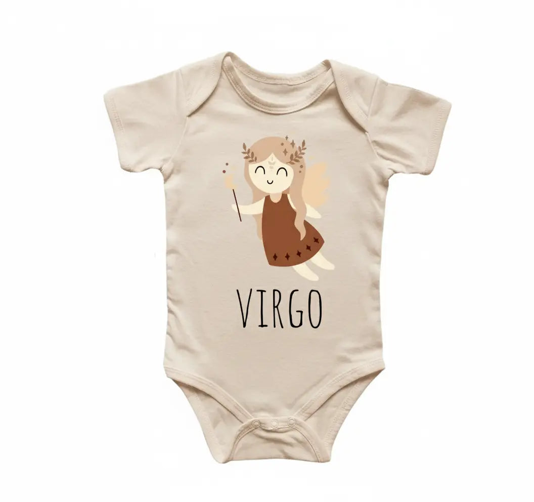 Virgo Zodiac Newborn Baby Onesie® Bodysuit