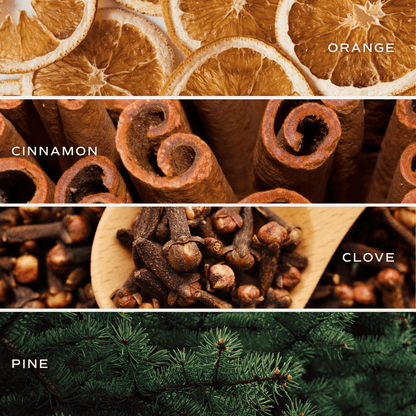 Warm and Cozy Soy Candle - Amber Jar - 9 oz