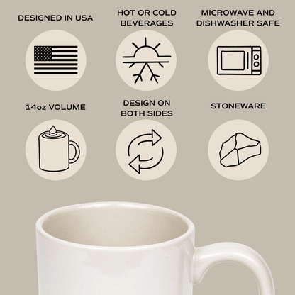You Got This 14oz. Stoneware Coffee Mug