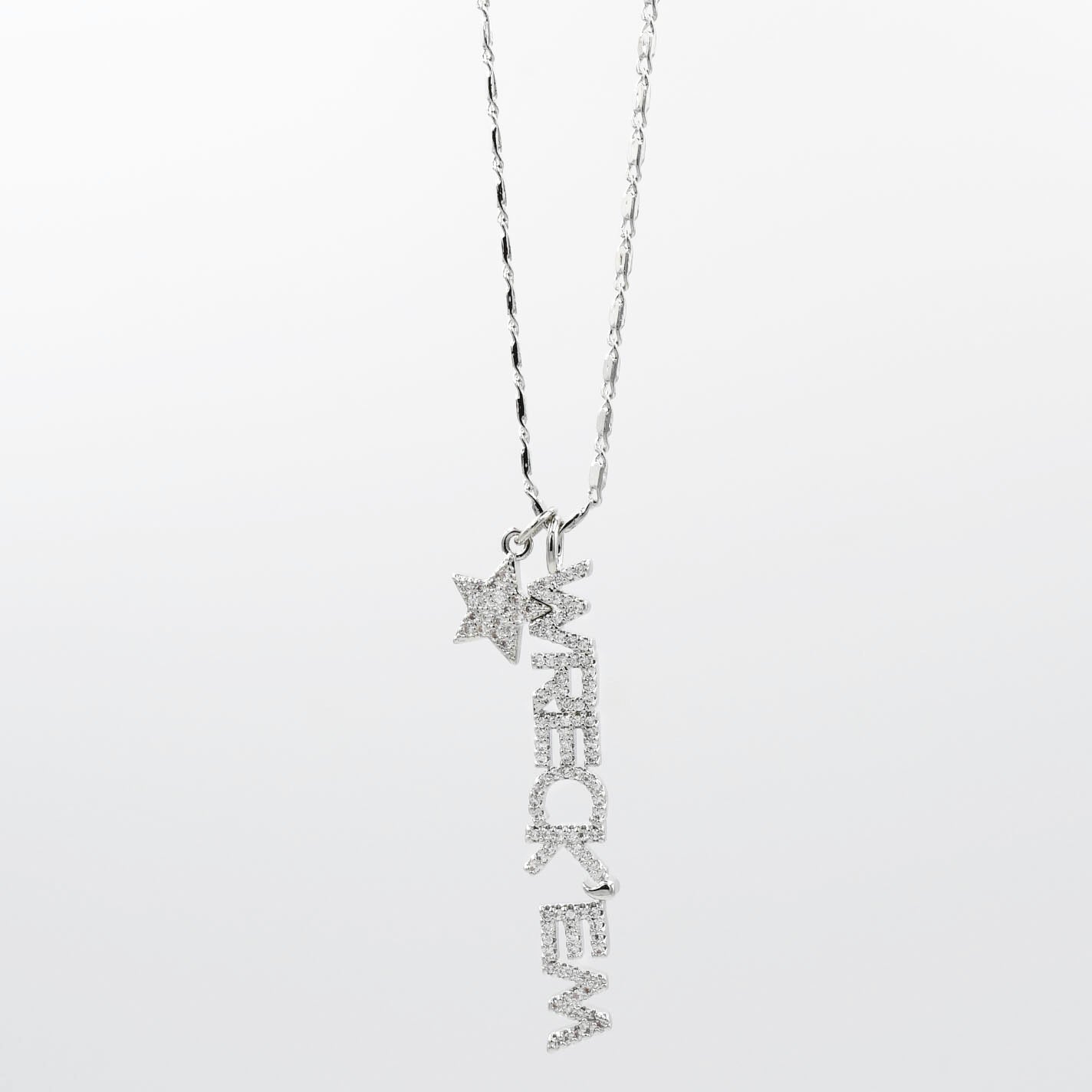 WRECK’EM Silver Necklace T48