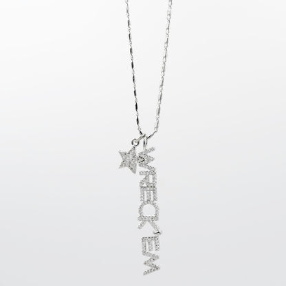 WRECK’EM Silver Necklace T48