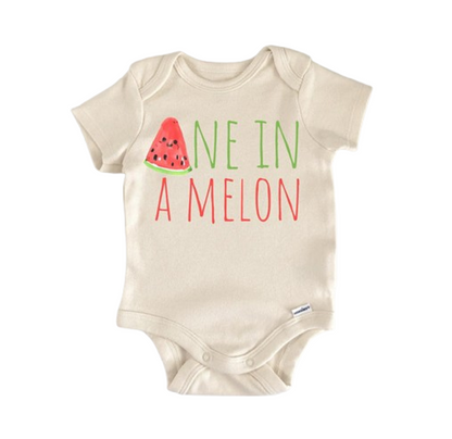 Watermelon Sweet One 1St Newborn Baby Onesie® Bodysuit
