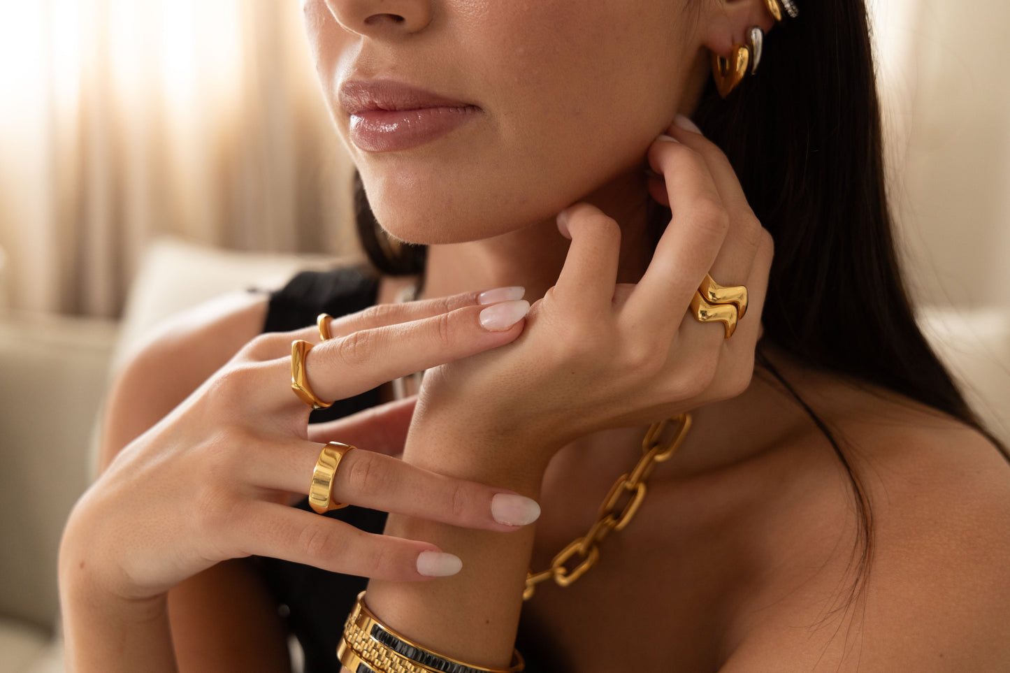 Wavy Band Ring