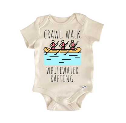 Whitewater Rafting River Newborn Baby Onesie® Bodysuit