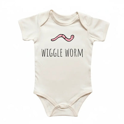 Wiggle Worm Newborn Baby Onesie® Bodysuit