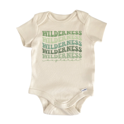 Wilderness Explorer Newborn Baby Onesie® Bodysuit