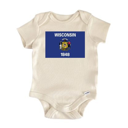 Wisconsin Newborn Baby Onesie® Bodysuit