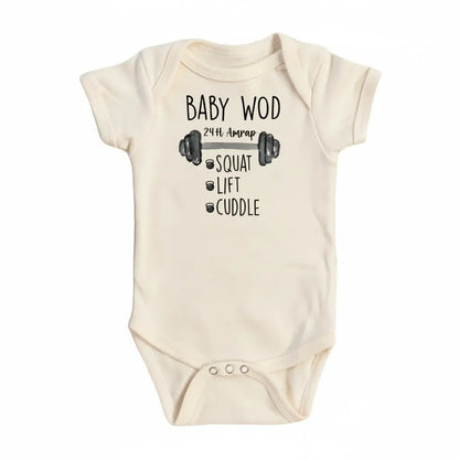 Wod Gym Newborn Baby Onesie® Bodysuit GS1