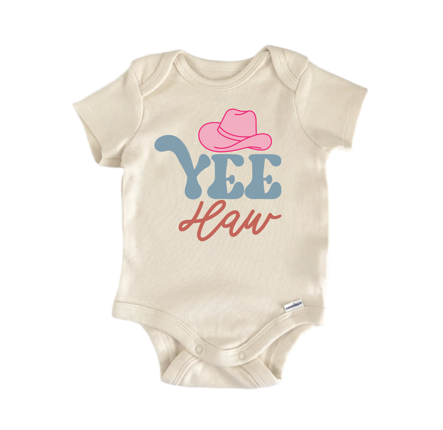 Yee Haw Country Western Newborn Baby Onesie® Bodysuit
