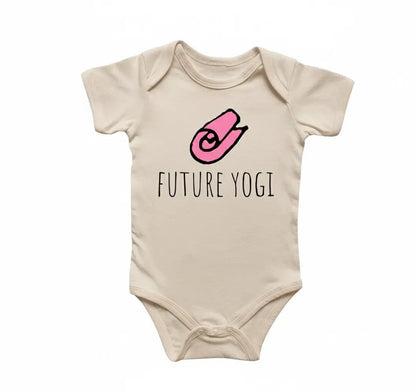 Yoga Yogi Newborn Baby Onesie® Bodysuit