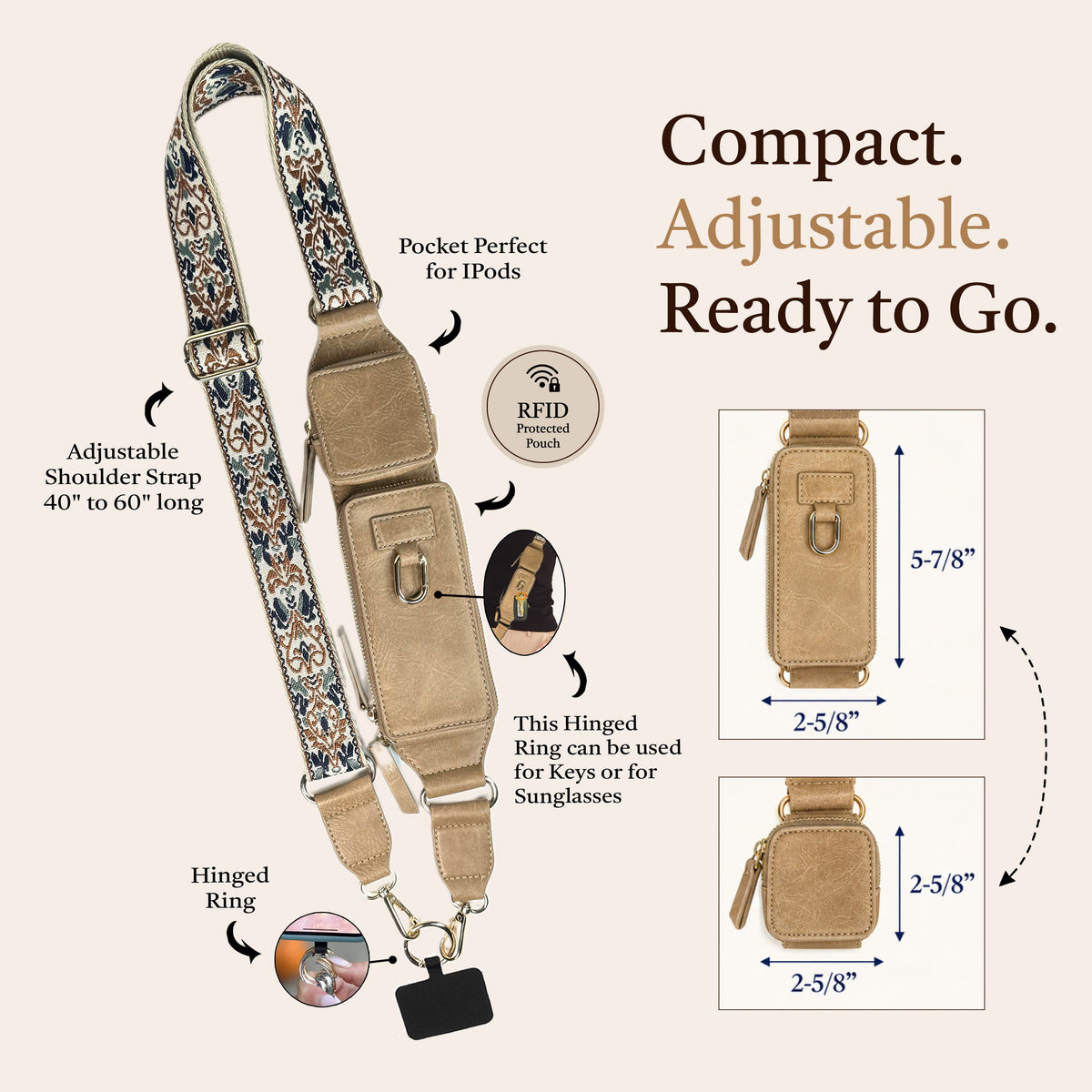 Zip & Clip RFID Strap