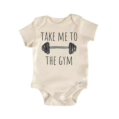 Gym Bodybuilder Workout Newborn Baby Onesie® Bodysuit