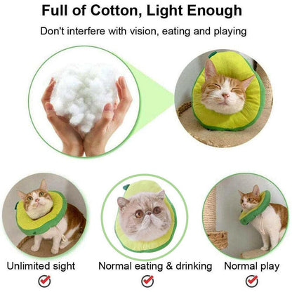 Cute Soft Cat Recovery Neck Collar