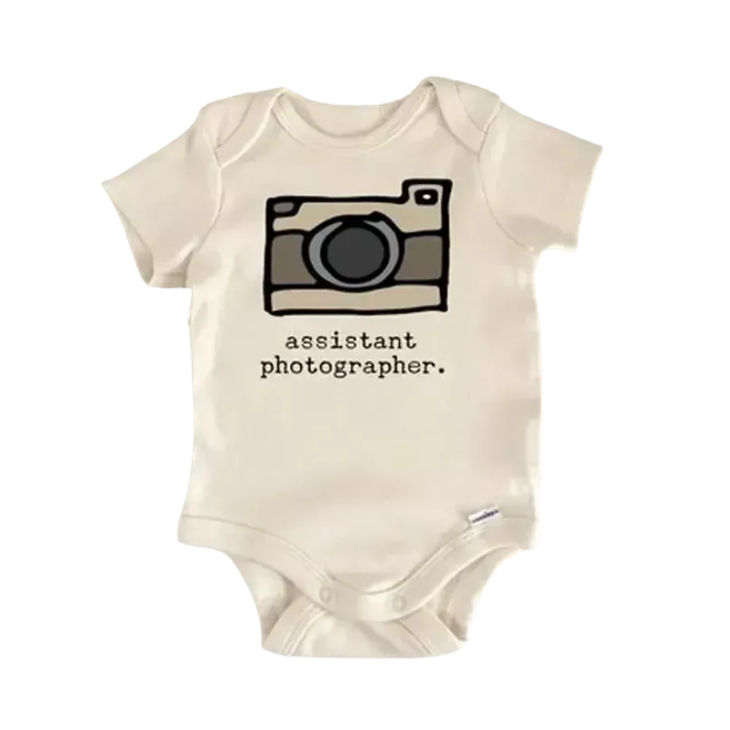 Photographer Camera Newborn Baby Onesie® Bodysuit