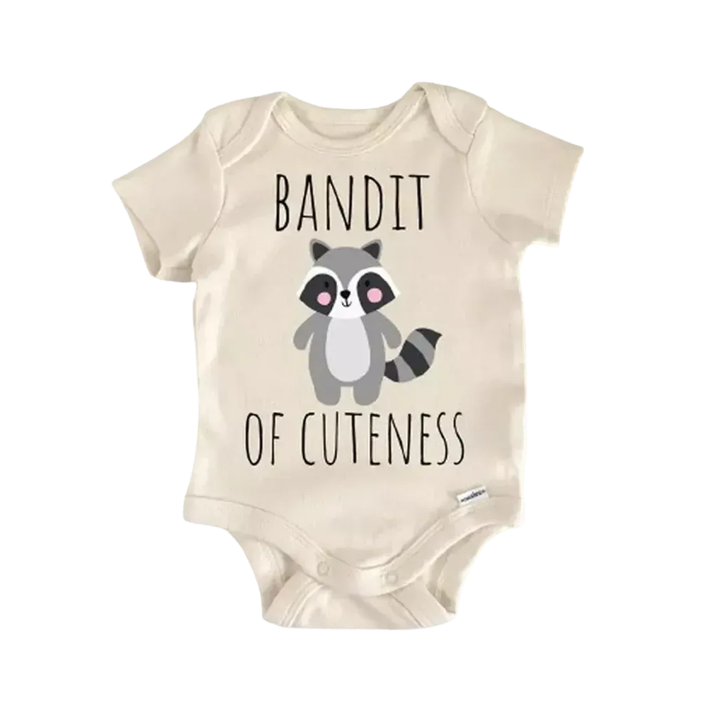 Raccoon Rascal Animal Newborn Baby Onesie® Bodysuit