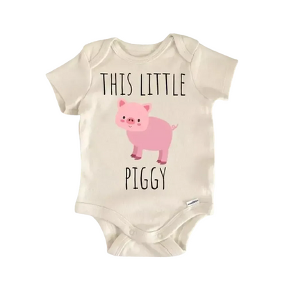 Pig Bacon Farm Ham Newborn Baby Onesie® Bodysuit
