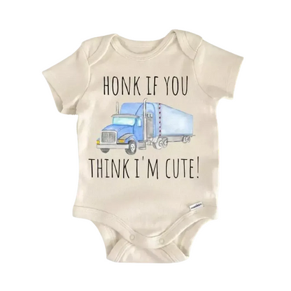 Trucking Trucker Truck Newborn Baby Onesie® Bodysuit GS1