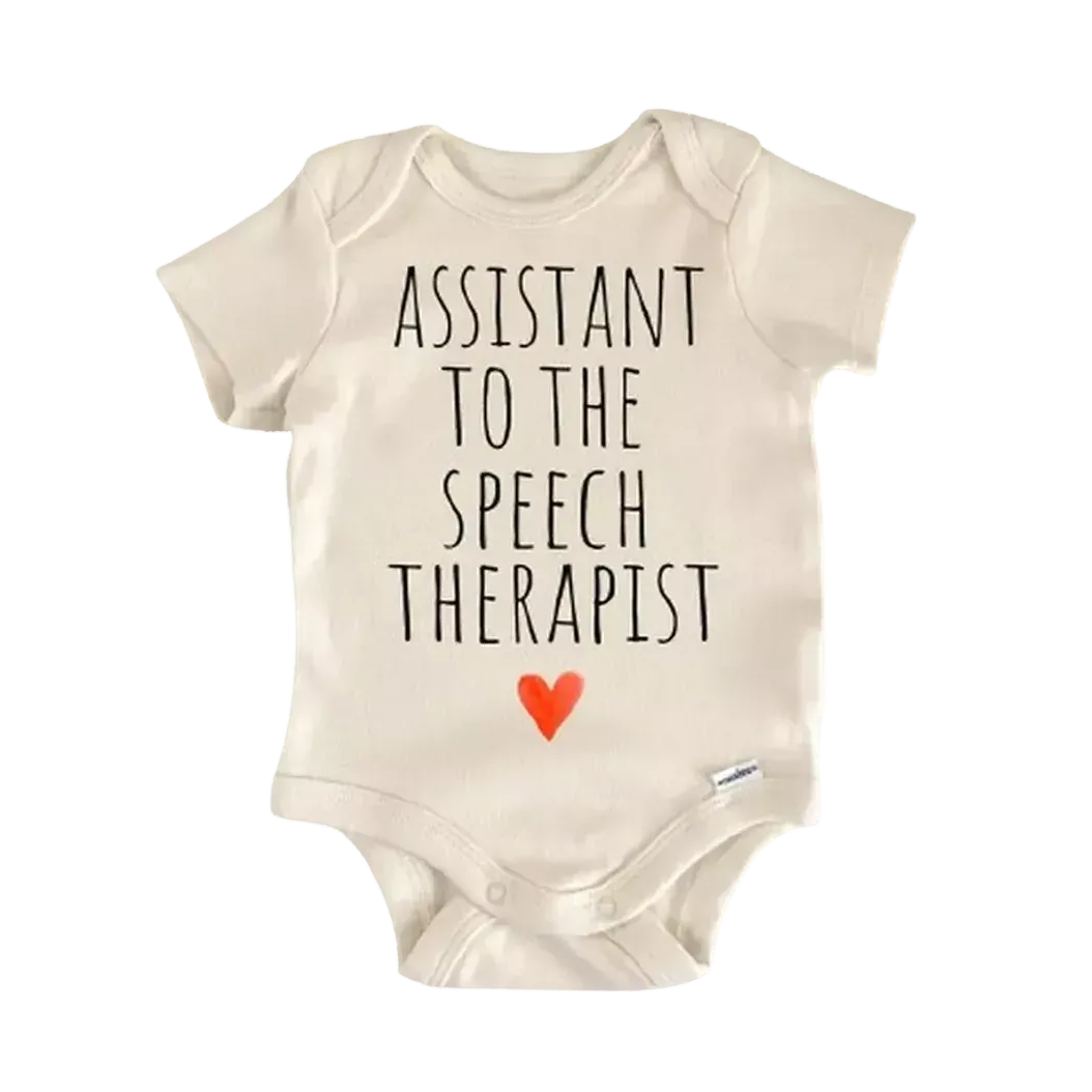 Speech Slp Therapy Newborn Baby Onesie® Bodysuit GS1