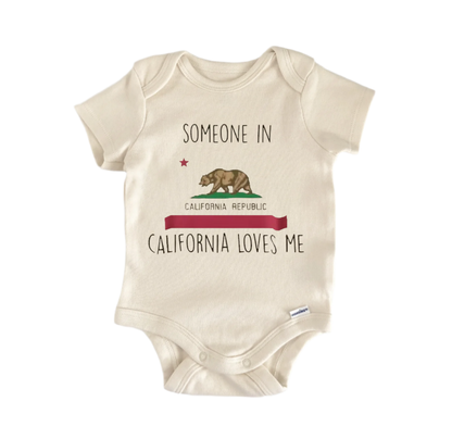 California Flag Newborn Baby Onesie® Bodysuit