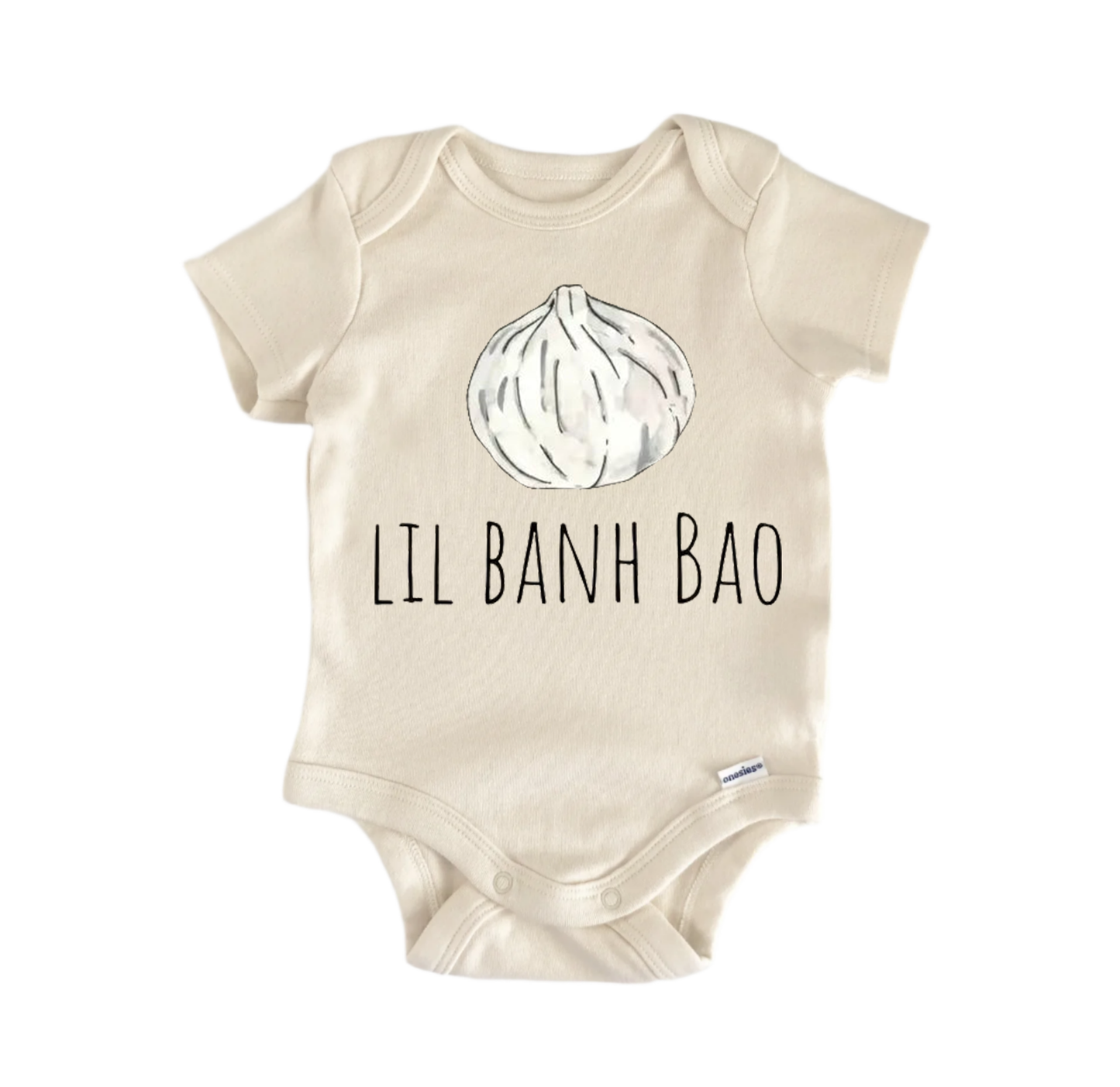 Dumpling Asian Newborn Baby Onesie® Bodysuit