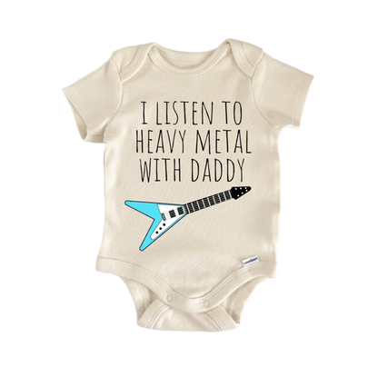 Heavy Metal Rock Band Newborn Baby Onesie® Bodysuit