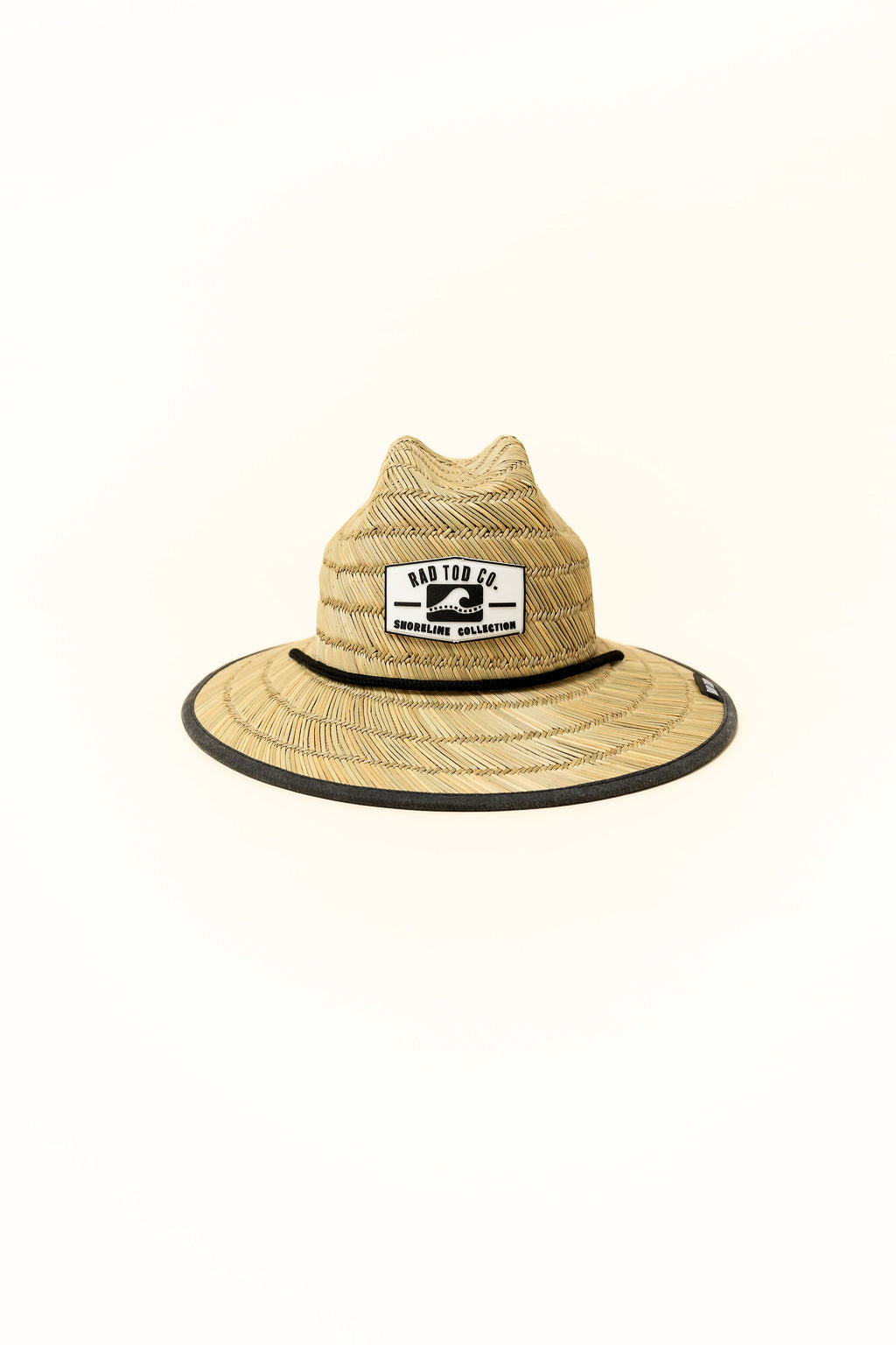 TODDLER STRAW HAT - ACID WASH BLACK