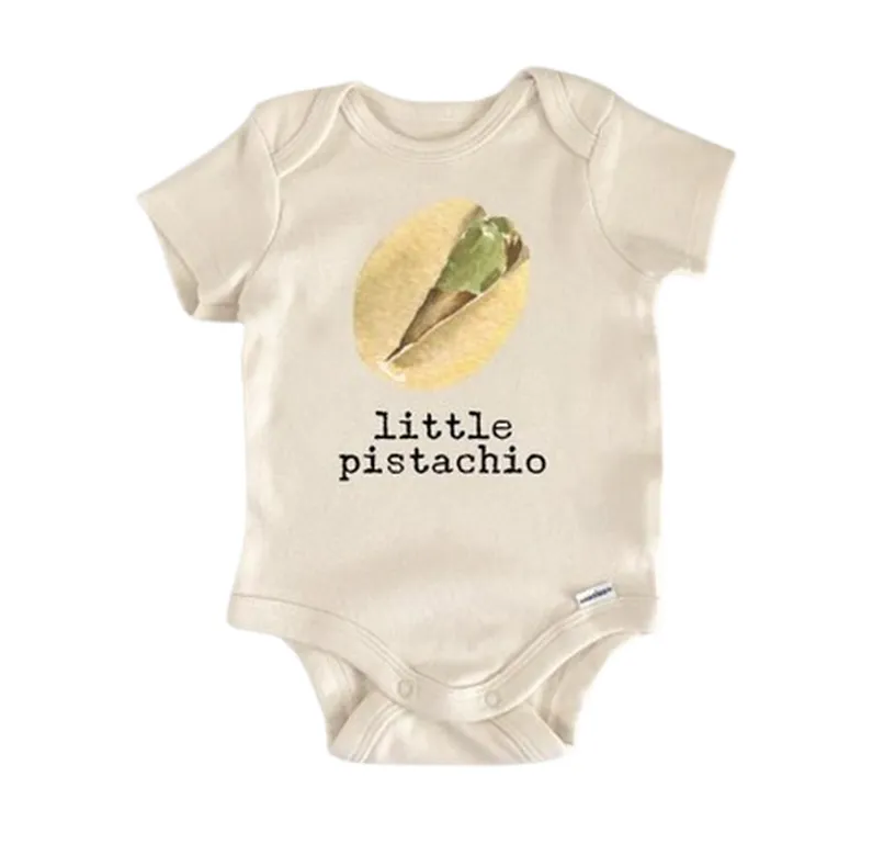 Pistachio Nut Newborn Baby Onesie® Bodysuit