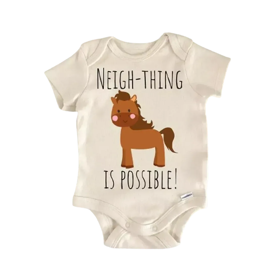 Horse Equestrian Newborn Baby Onesie® Bodysuit GS1