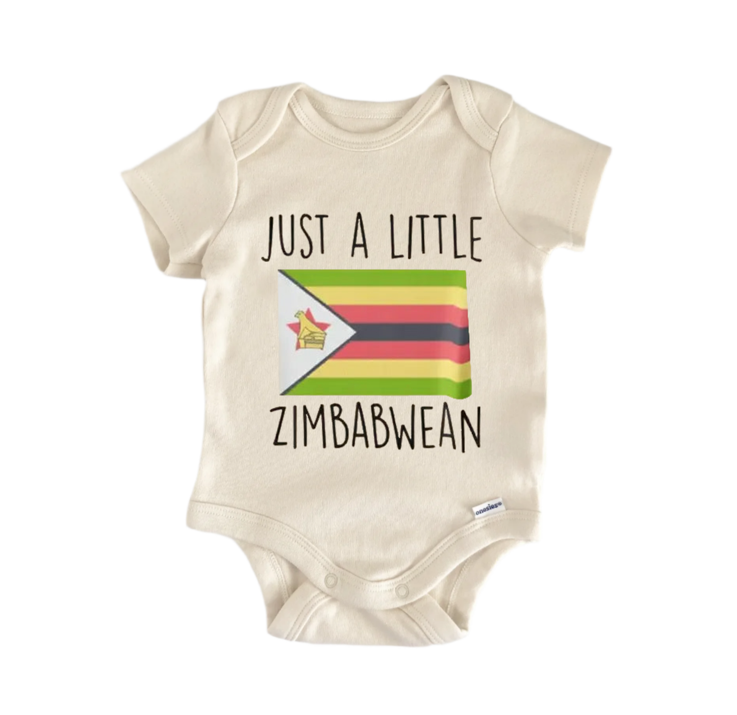 Zimbabwe Newborn Baby Onesie® Bodysuit