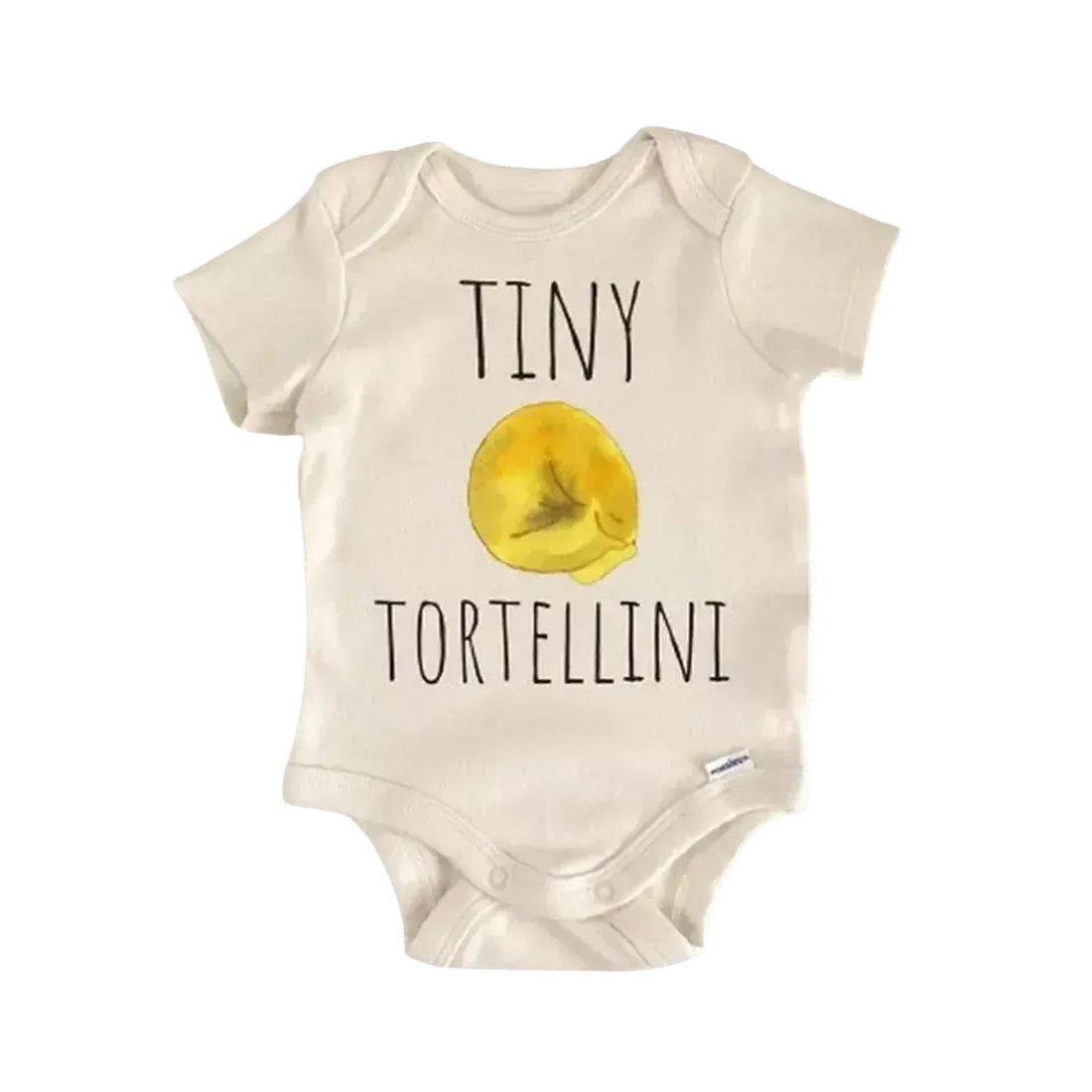 Italian Pasta Tortellini Newborn Baby Onesie® Bodysuit GS1
