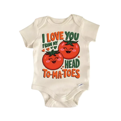 Tomato Fruit Farm Newborn Baby Onesie® Bodysuit