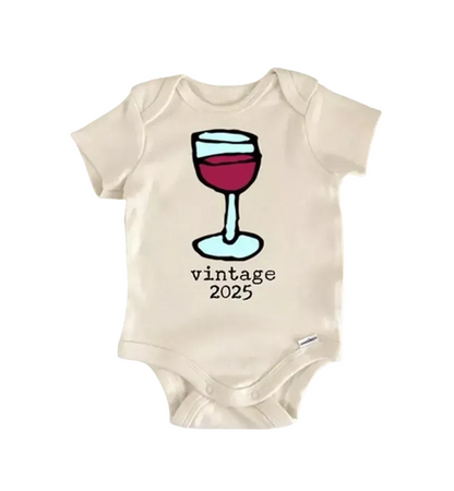 Grape Vineyard Wine Newborn Baby Onesie® Bodysuit GS1