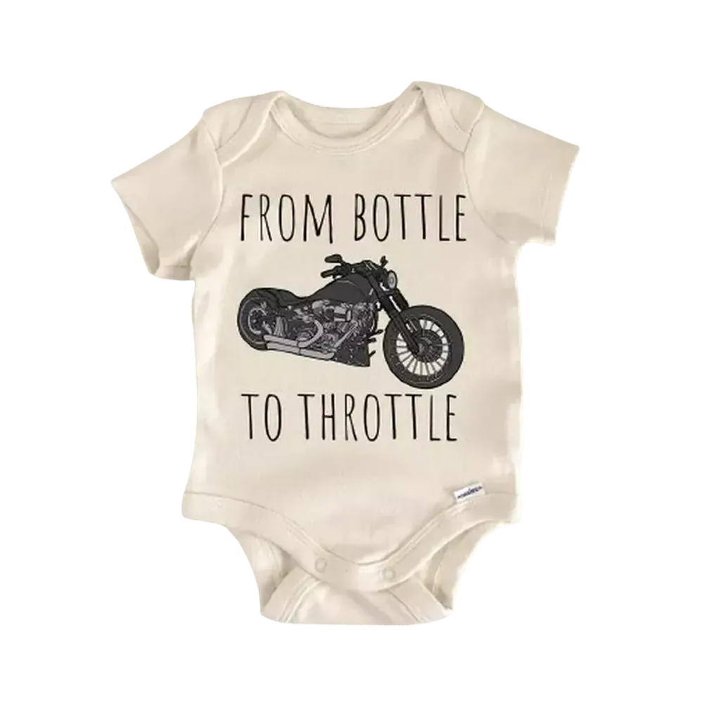 Motorcycle Newborn Baby Onesie® Bodysuit