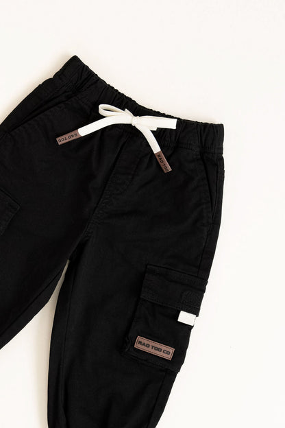 KNOX CARGO PANTS - BLACK
