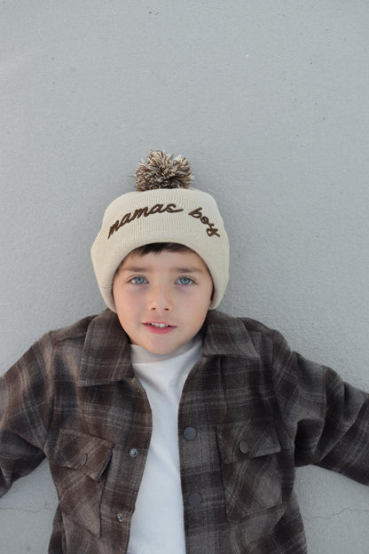 MAMAS BOY TODDLER BEANIE