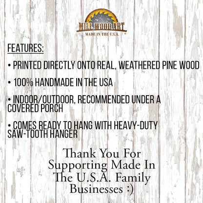 Cheshire, Connecticut Wooden Sign | Wall Art Print on Real Wood 