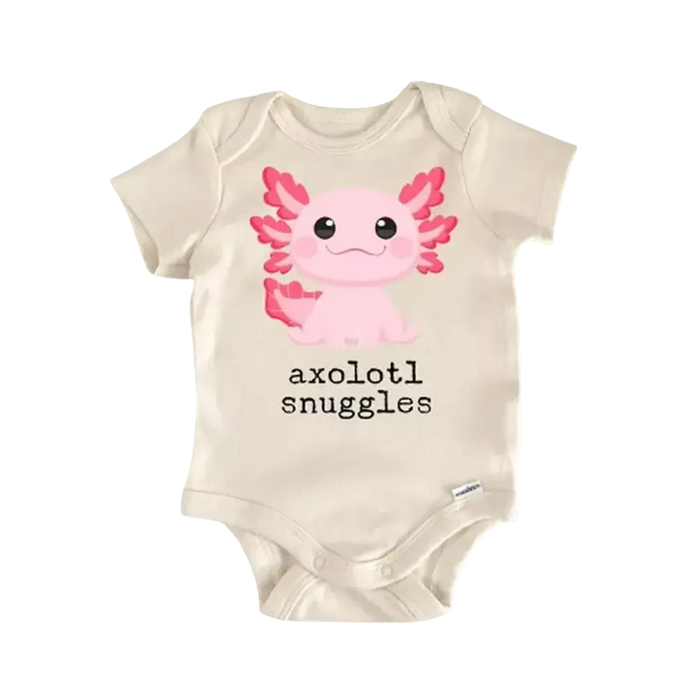 Axolotl Lizard Reptile Newborn Baby Onesie® Bodysuit