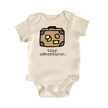 Adventure Travel Airplane Newborn Baby Onesie® Bodysuit