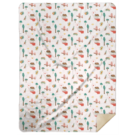 California Plush Throw Blanket 60x80