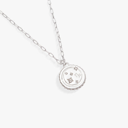 Capricorn Zodiac Precious Necklace