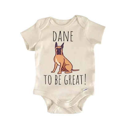 Great Dane Dog Newborn Baby Onesie® Bodysuit