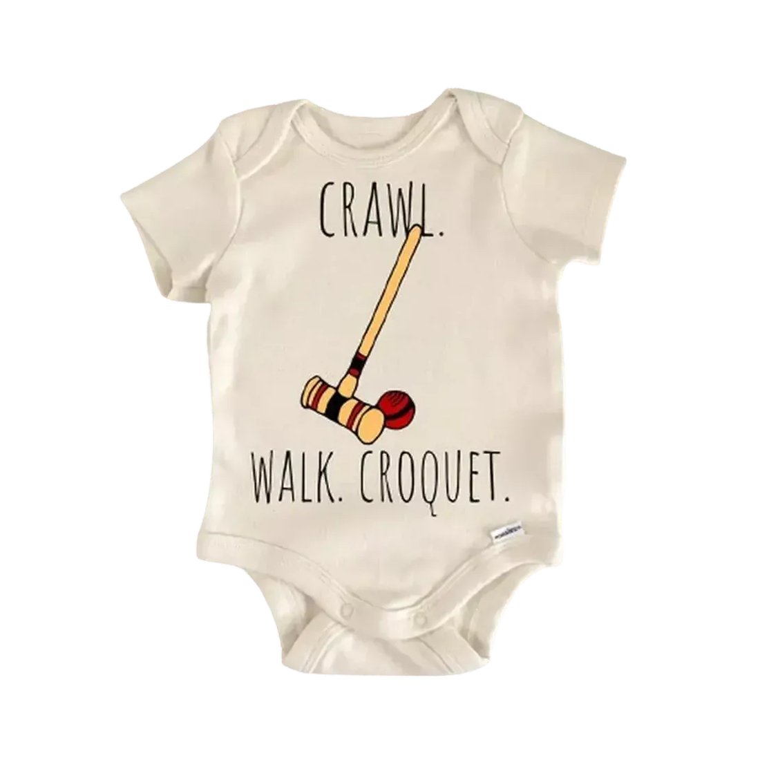 Croquet Sport Newborn Baby Onesie® Bodysuit GS1