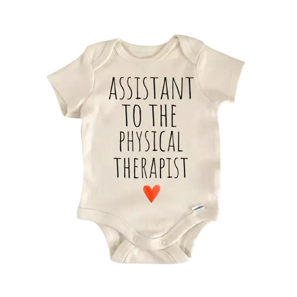 Physical Therapist Pt Newborn Baby Onesie® Bodysuit