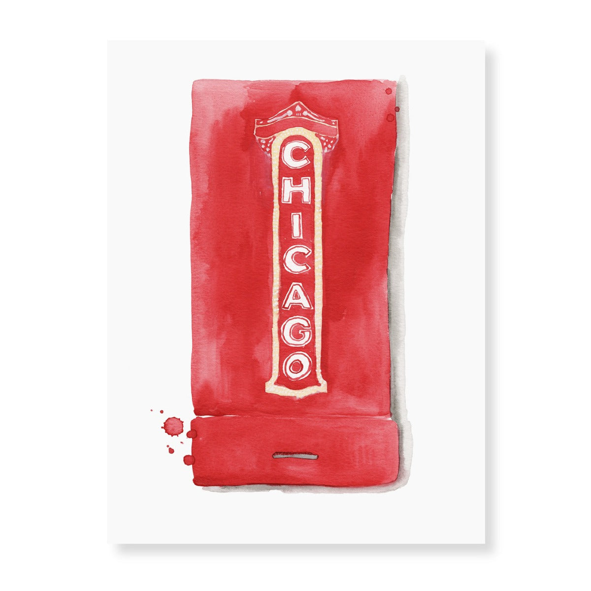 Chicago Theater Matchbook