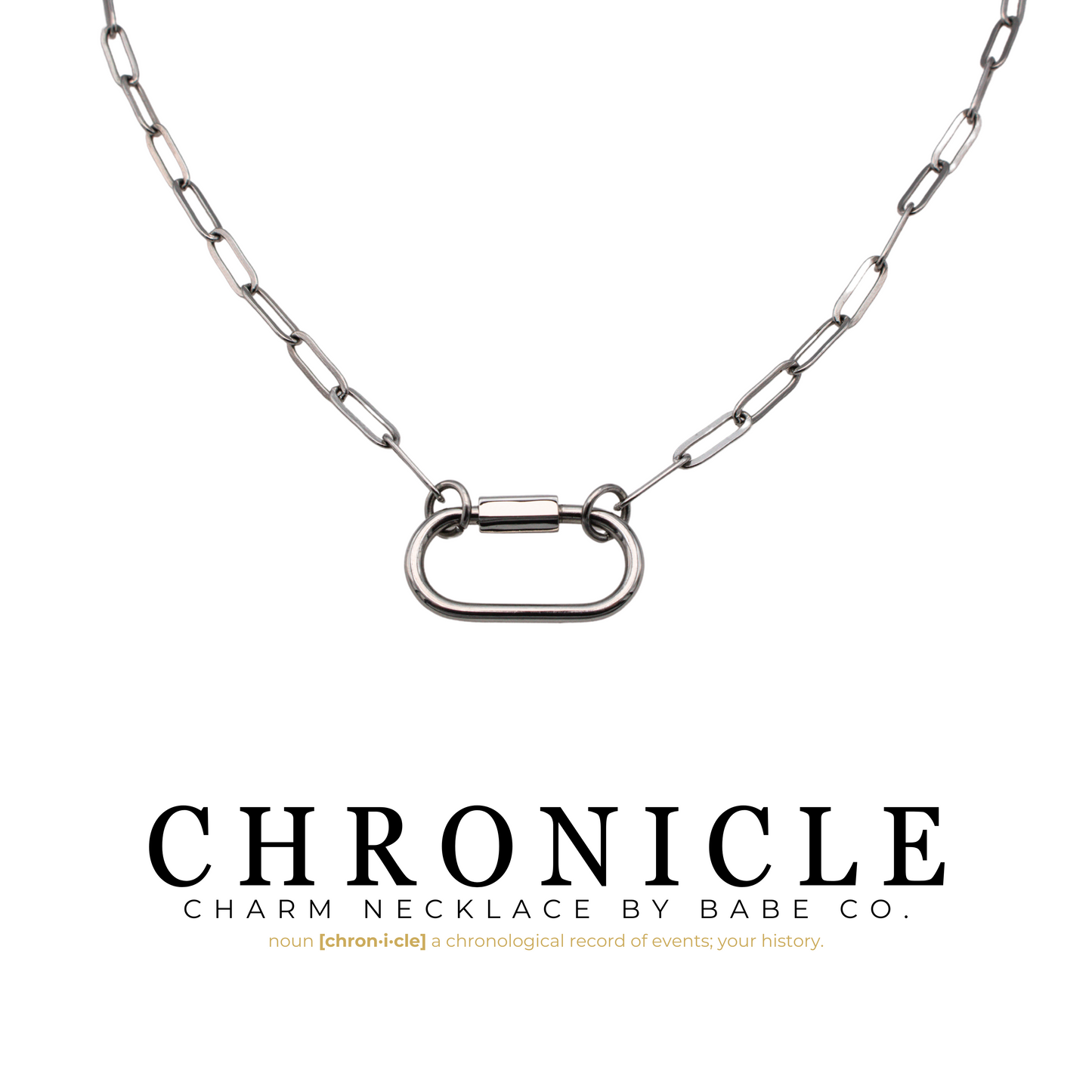 Chronicle Charm Necklace
